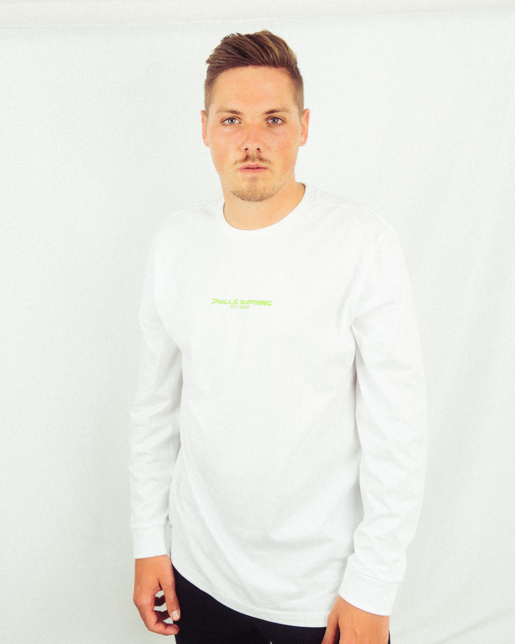 PHILLA Longsleeve "Basic" White