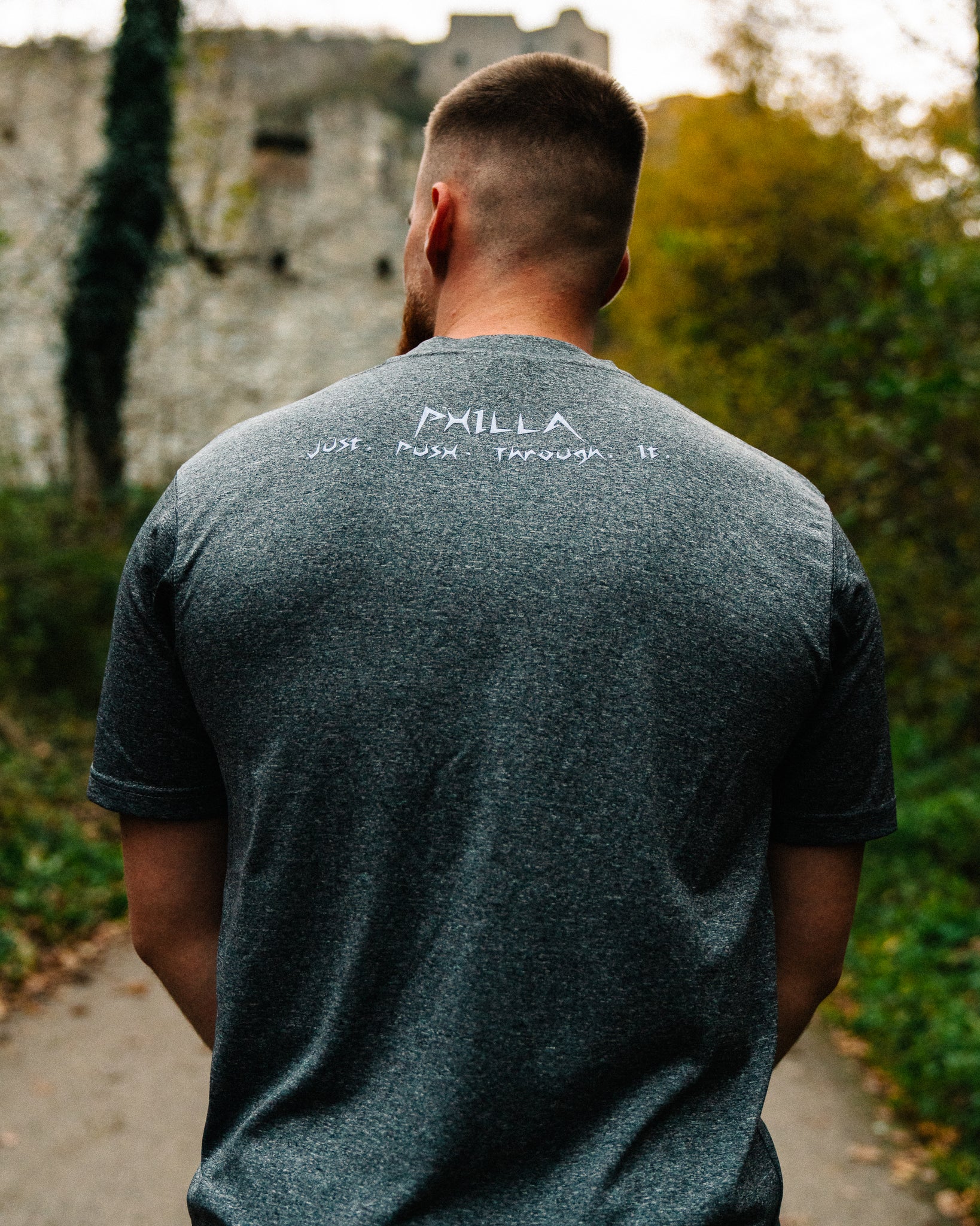 PHILLA Sport Grey "just push through it"